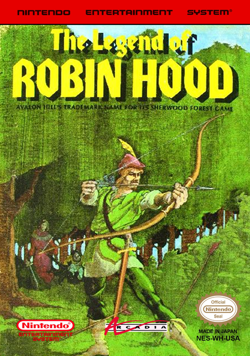Legend of Robin Hood, The (USA) (Proto) box art